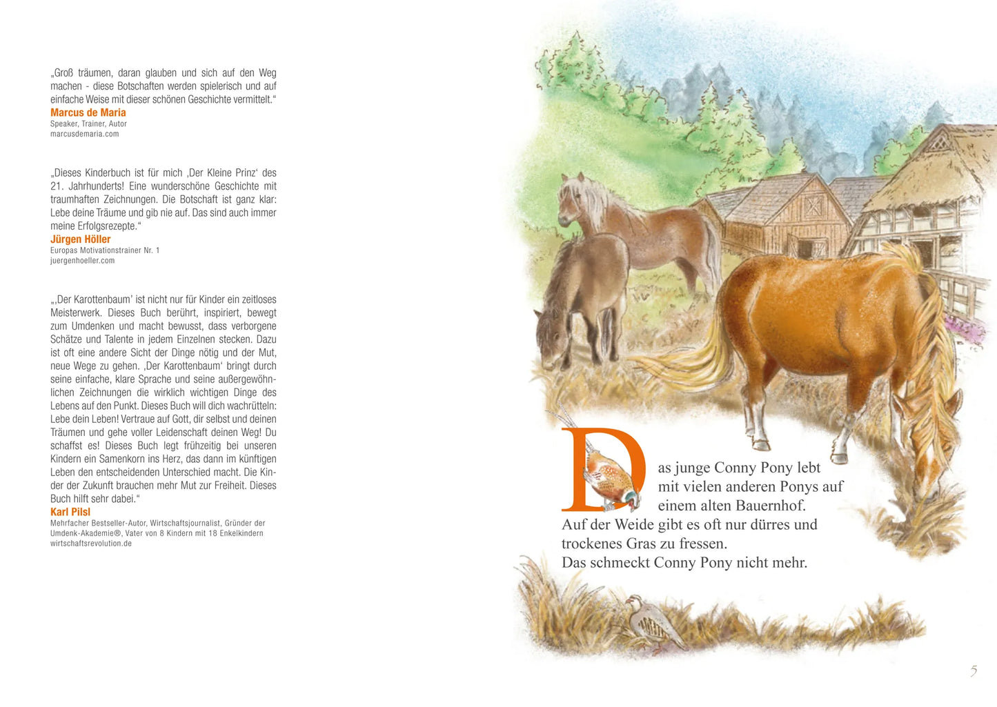 Der Karottenbaum - Conny Pony's Abenteuer