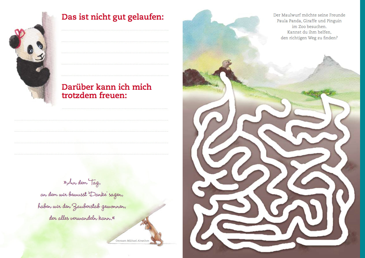 Paula Panda – Dankbarkeits-Tagebuch